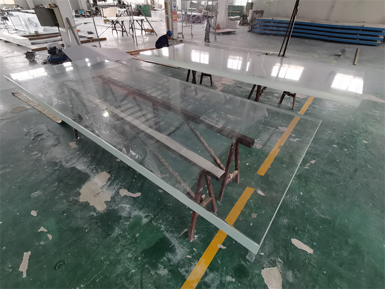 Acrylic flat panel - factory