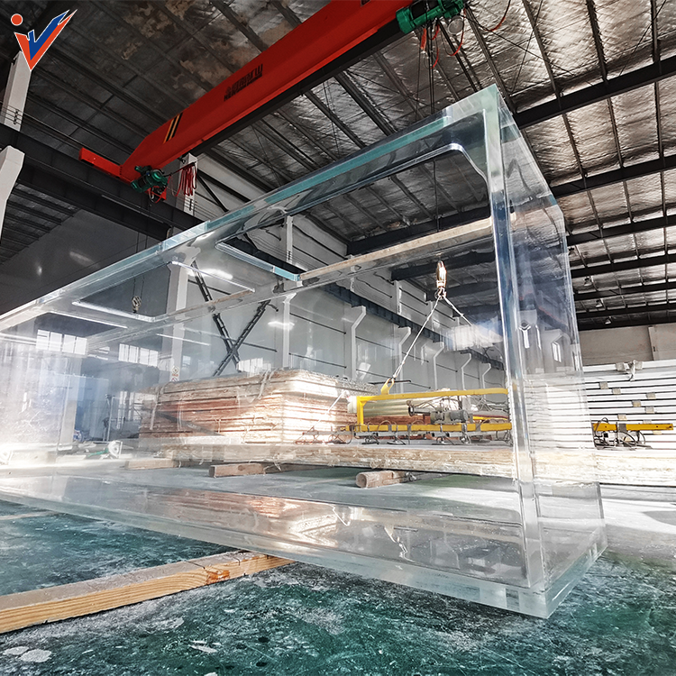 A Company Manufactures Rectangular Aquariums And Customs Shaped Fish Tank -Leyu Acrylic Sheet Products Factory