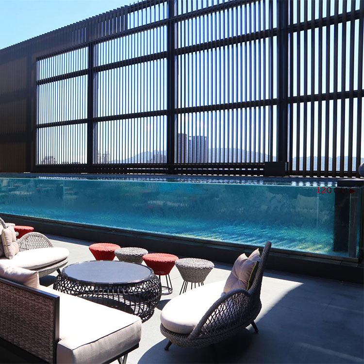 How much does a acrylic swimming pool cost？-leyu acrylic factory