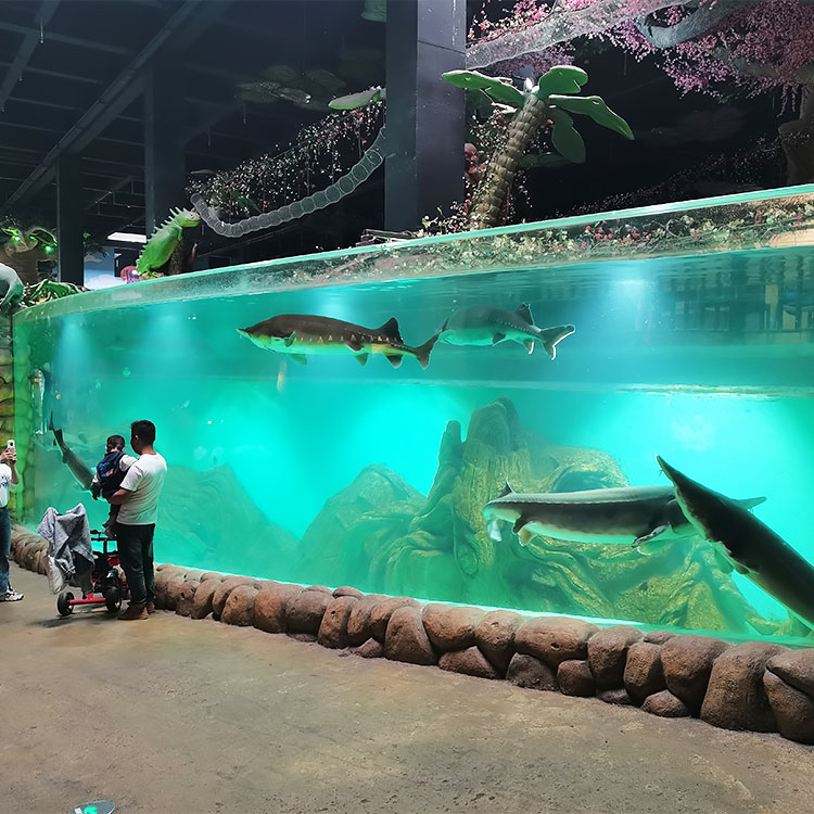 Custom Acrylic Window Aquarium Oceanarium-Leyu Acrylic Sheet Products Factory 