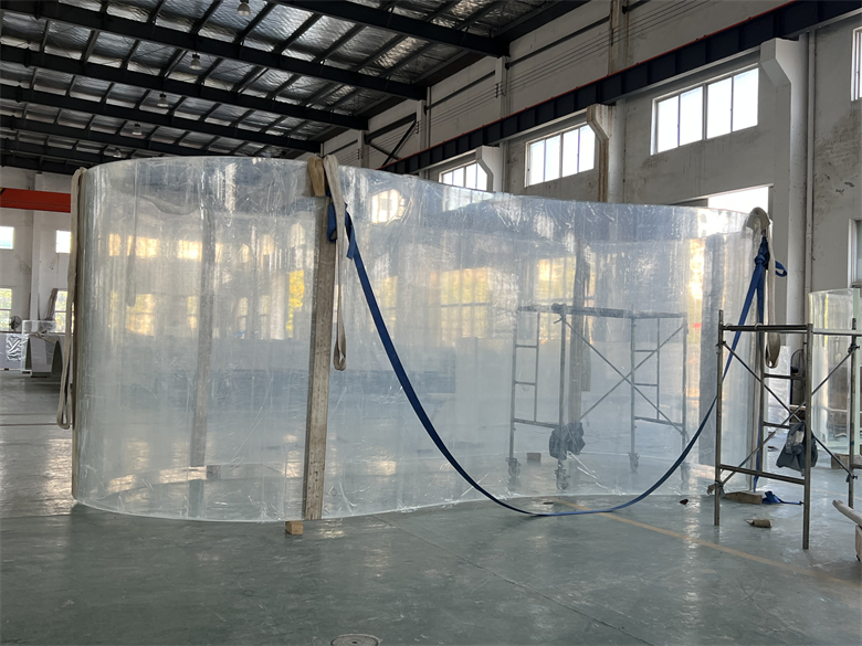 How to make the aquarium acrylic sheet Leyu Aquarium factory professional custom super thick aquarium acrylic sheet - Leyu
