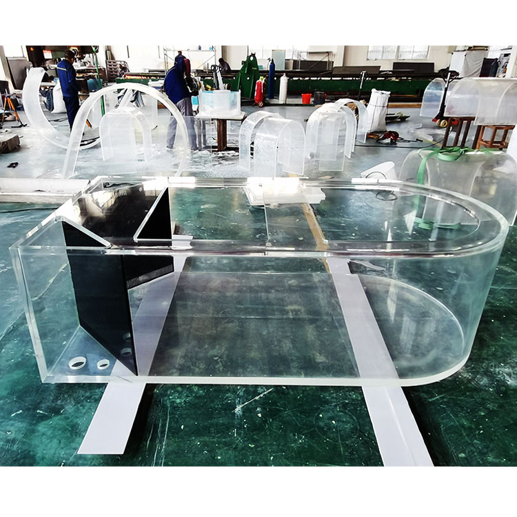 Tropical fish tank for sale Leyu acrylic factory professional custom - leyu