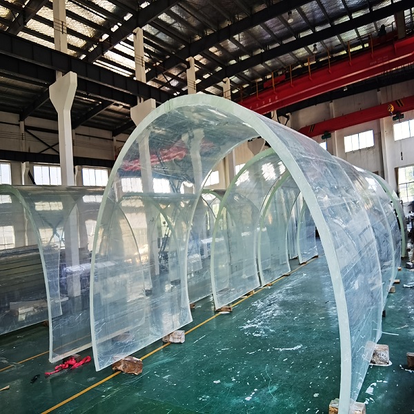 Large Ultra Clear Curved Oceanarium Aquarium Tanks Acrylic Glass Tunnel Leyu acrylic aquarium factory - Leyu 
