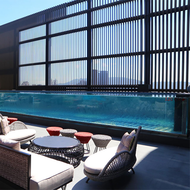 Acrylic pool panel manufacturer Leyu Aquarium Acrylic Factory is the most professional - Leyu