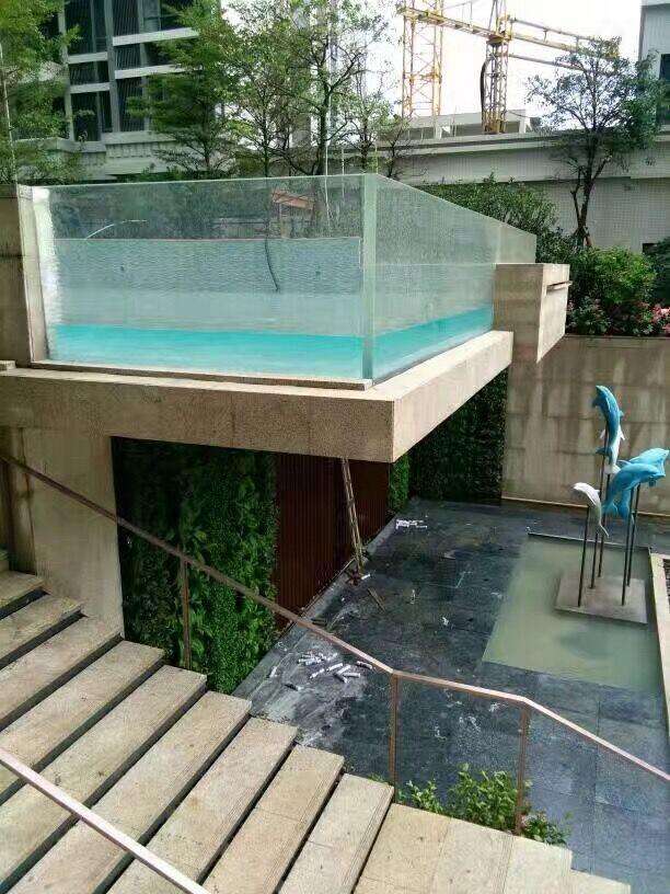 Acrylic pool and structure acrylic panels China factory- Leyu Acrylic Sheet Products Factory