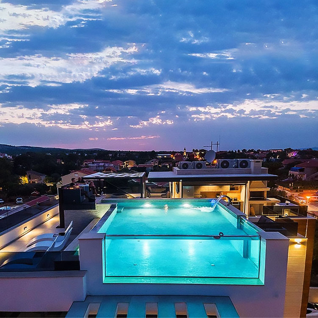 Acrylic Swimming Pool Order - Swimming Pool Panel Material Leyu is Your Best Choice - Leyu