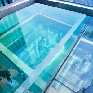Made-to-order acrylic swimming pool windows, floor panels etc.-leyu Acrylic Factory
