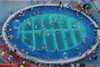 Acrylic wall panel swimming pool Leyu Aquarium Acrylic Factory is the most professional - Leyu