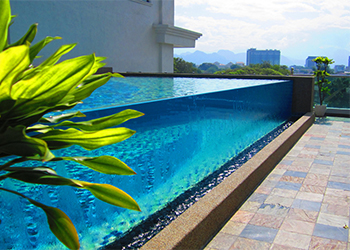Single-Sided Acrylic Swimming Pool2