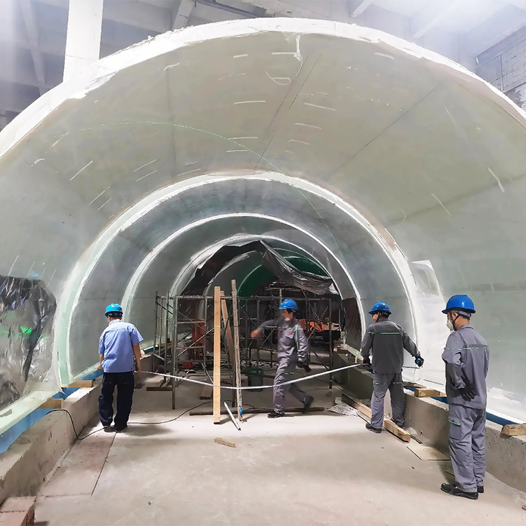Using Acrylic Panel To Build Underwater Tunnel Aquariums-Leyu Acrylic Sheet Products Factory