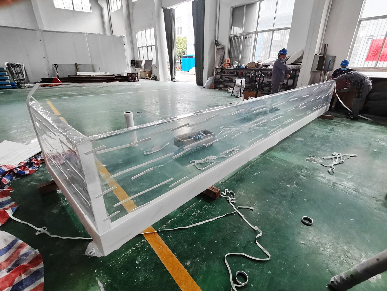 L - shaped pools - choosing the shape of your future pool Follow Leyu Aquarium Acrylic Factory - Leyu