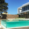 Acrylic pool viewing boards of different shapes and curves- Leyu Acrylic Sheet Products Factory