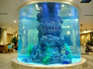 We can provide large aquarium acrylic fish tank production and installation - Leyu