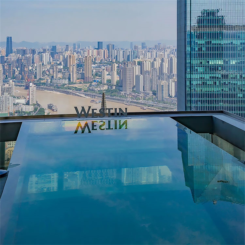 Classic Supported On 3-Sides Window Swimming Pool - Leyu