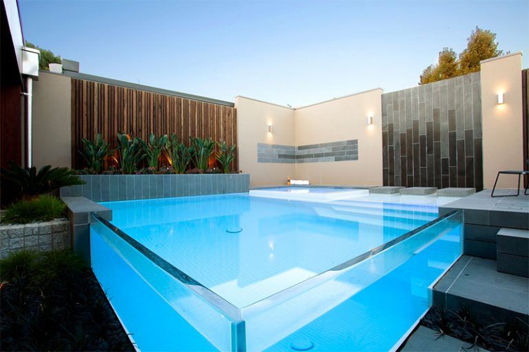 acrylic swimming pool
