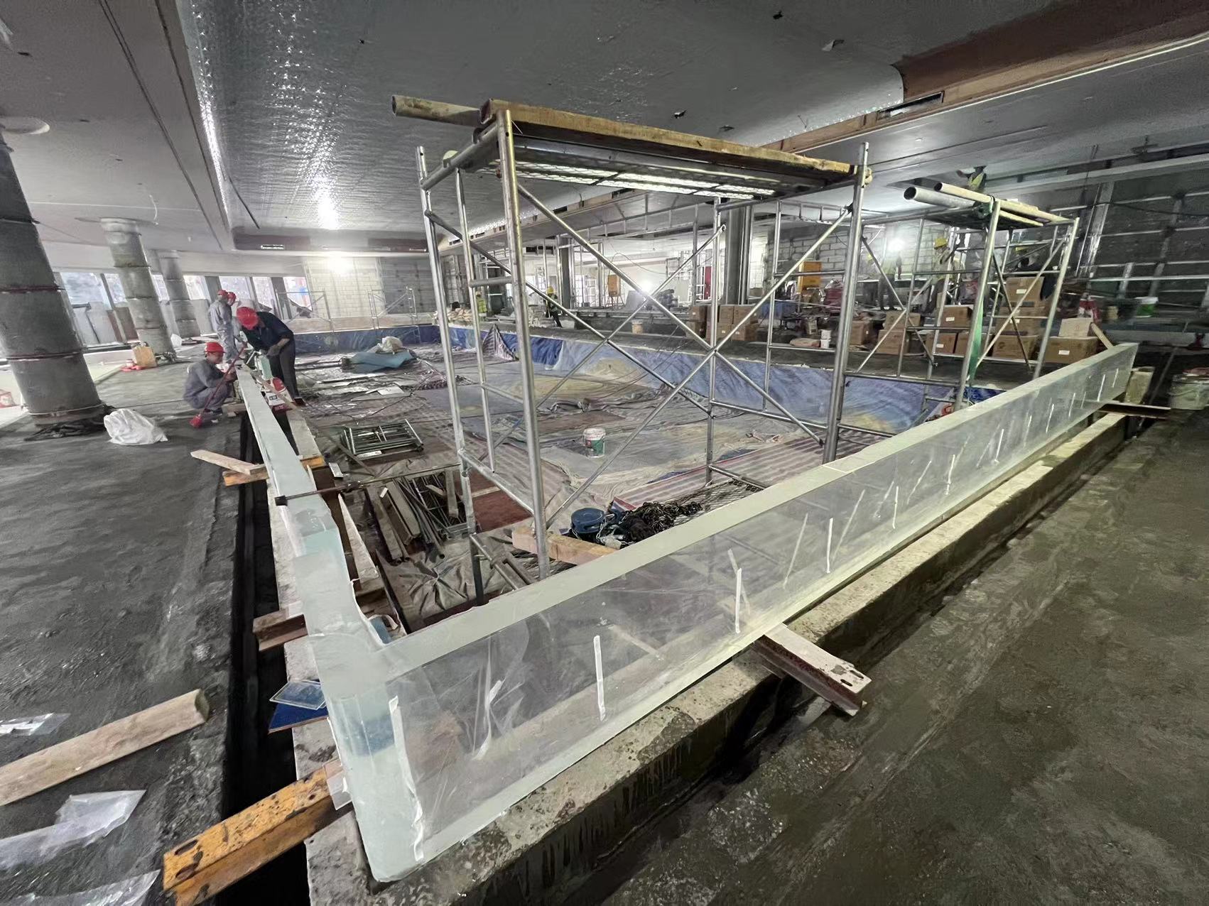 Acrylic swimming pool - LEYU ACRYLIC