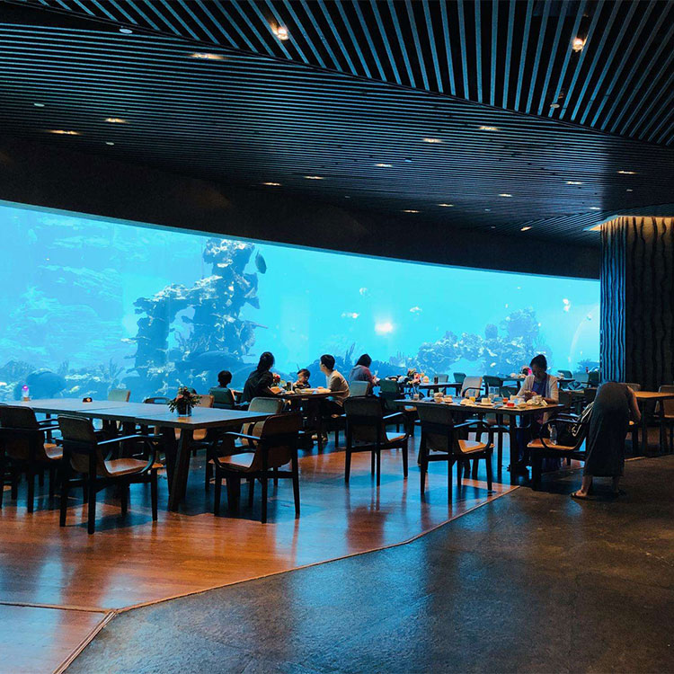  Leyu acrylic aquarium factory