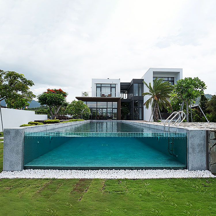 Acrylic swimming pool 