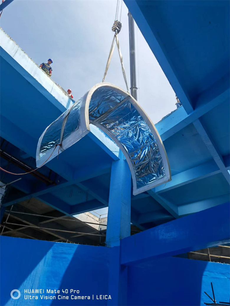 Curved Acrylic Panel