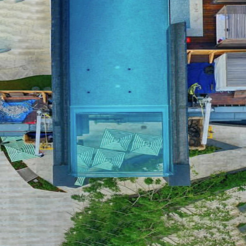 Acrylic swimming pool 