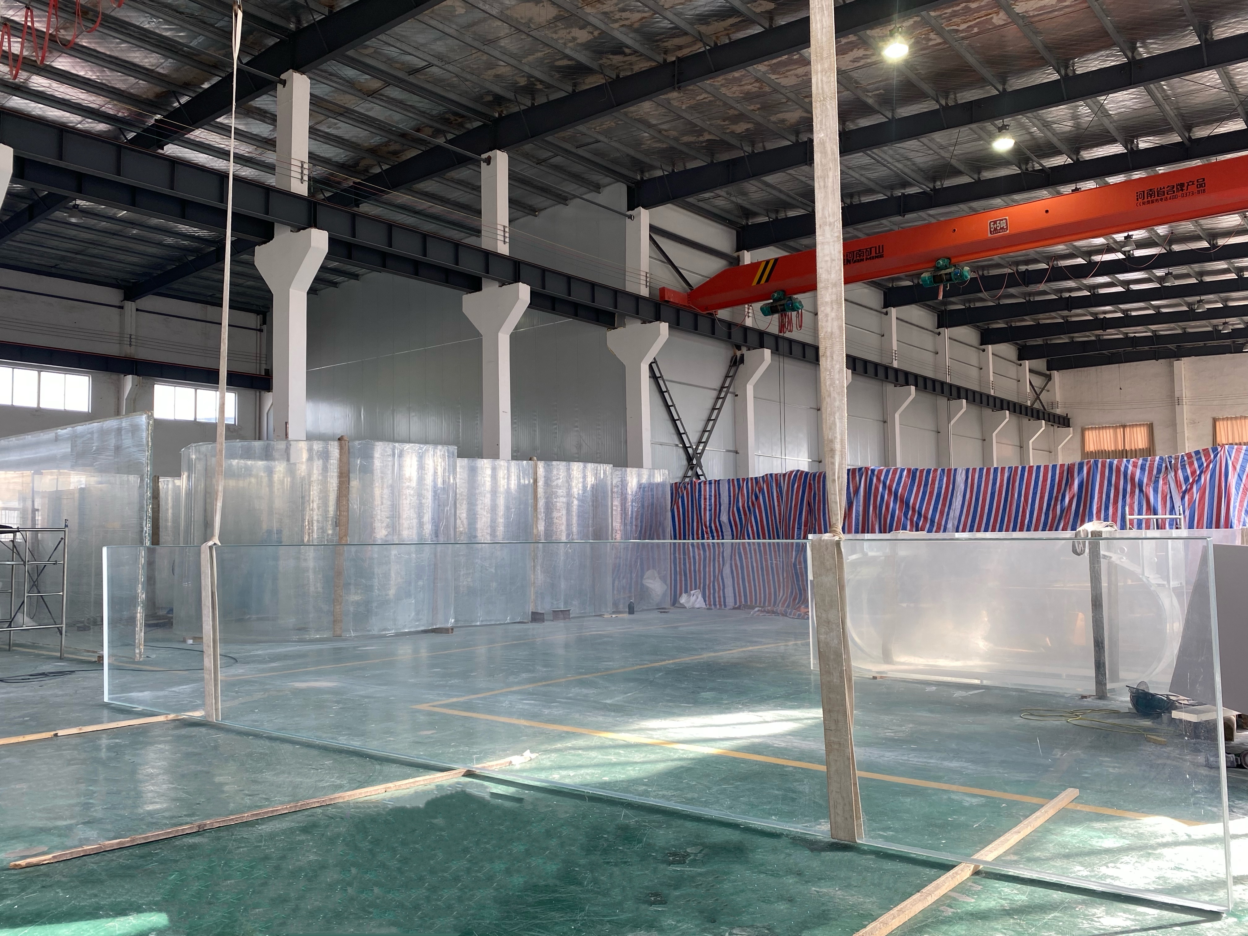 Acrylic panel for pool - LEYU