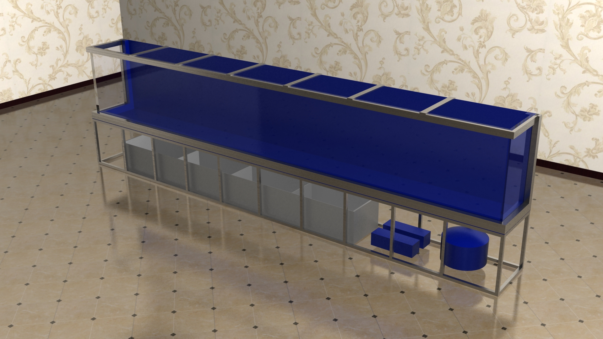 Acrylic fish tank aquarium - LEYU