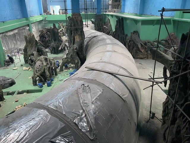 Aquarium tunnel installation - Leyu Aquarium tunnel installation - Leyu