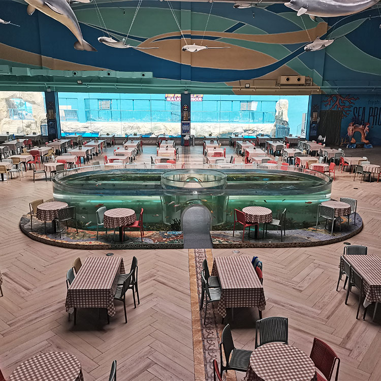 Acrylic children's touch pool