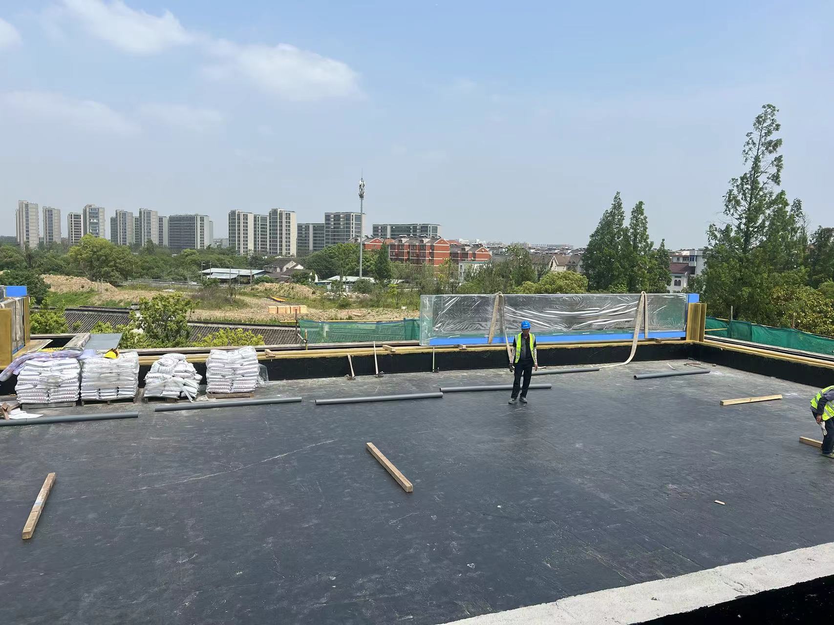 Acrylic swimming pool - LEYU installation Acrylic swimming pool - LEYU installation