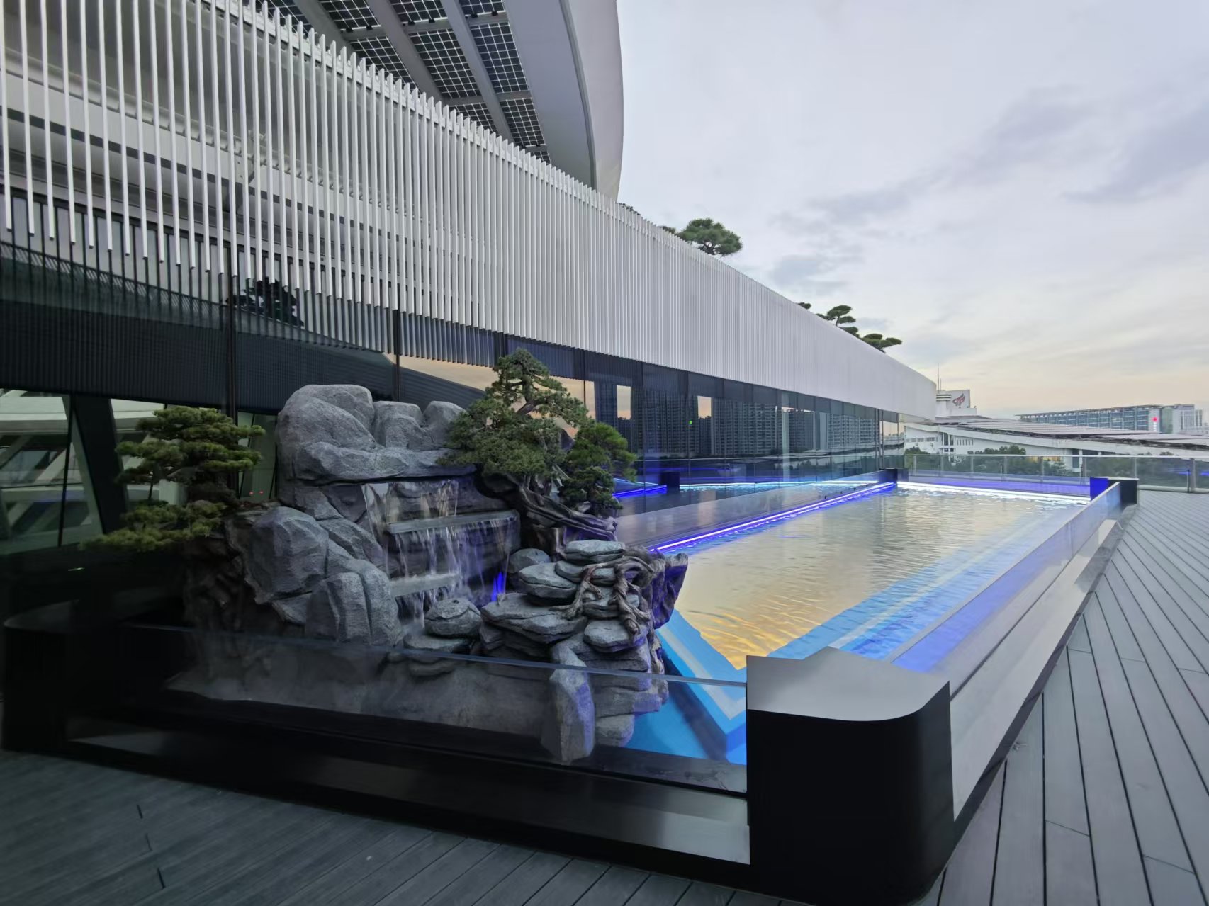 Acrylic swimming pool - LEYU ACRYLIC