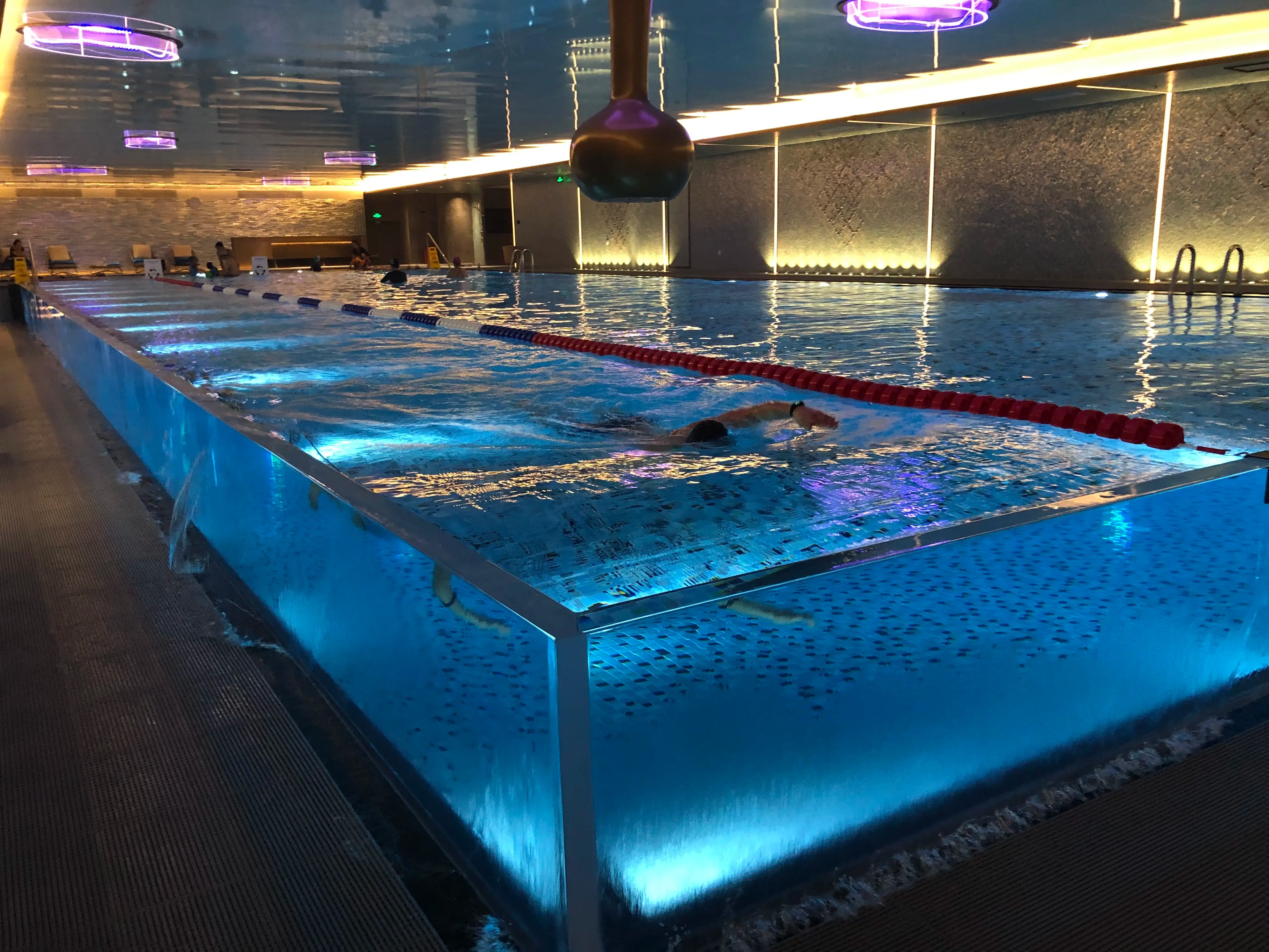 Acrylic swimming pool - LEYU ACRYLIC