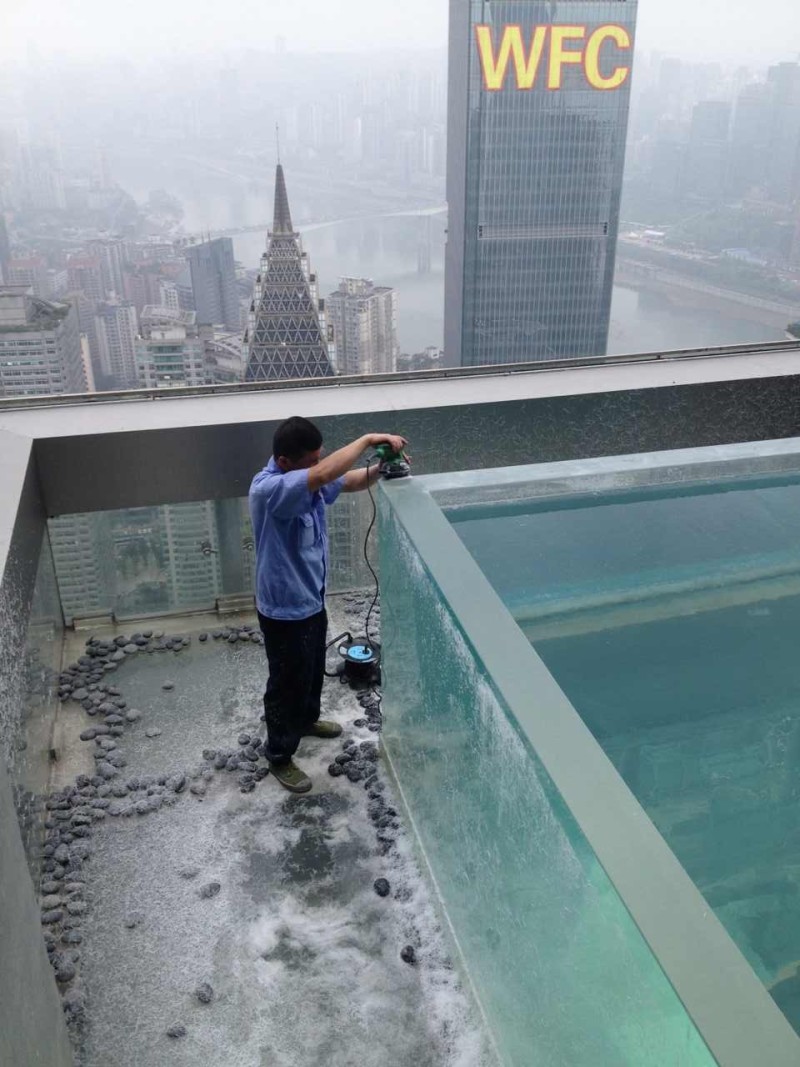 Acrylic swimming pool - LEYU ACRYLIC