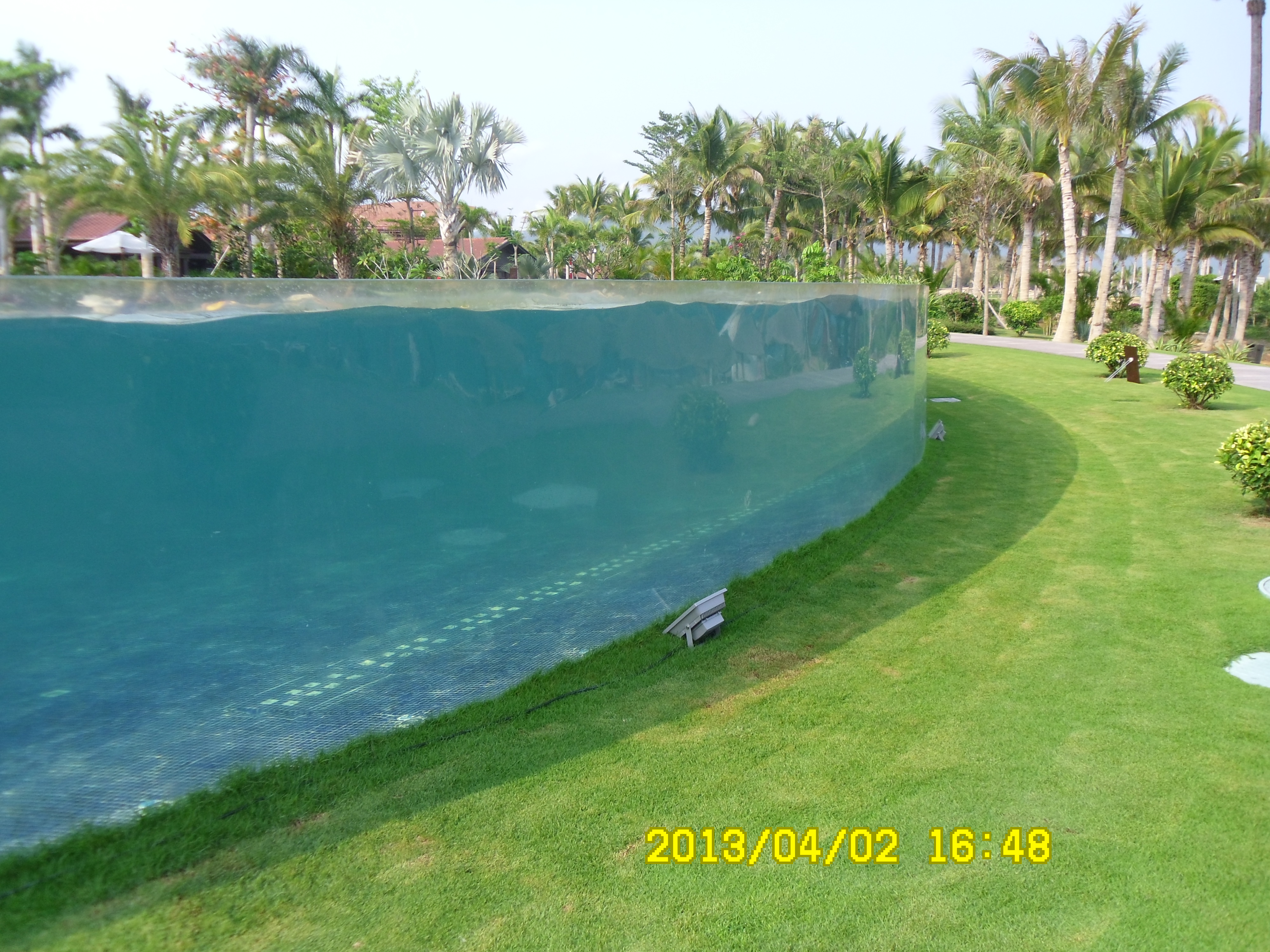 Acrylic swimming pool - LEYU ACRYLIC