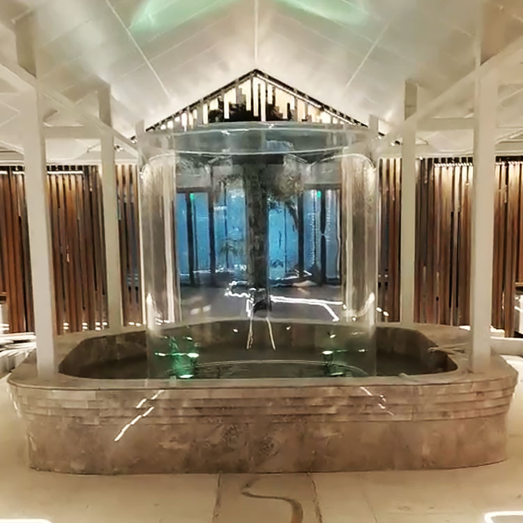 Why is acrylic water feature restaurant popular-Leyu Acrylic Sheet Products Factory