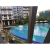 Acrylic Pool Windows - Infinity Pools - Glass Panels for Swimming Pool Glass - Leyu