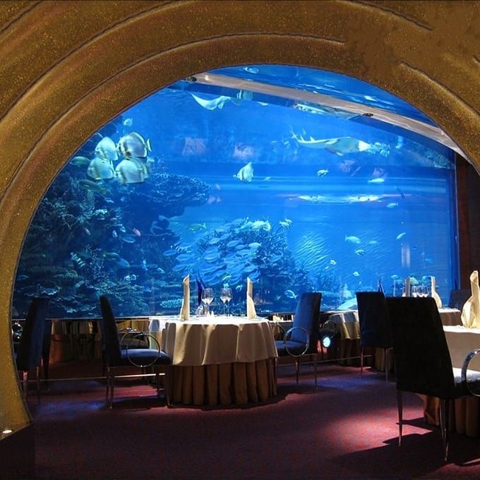 Various acrylic Aquarium Architectures - LEYU