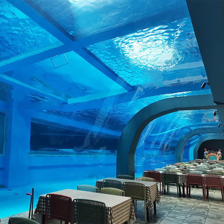 Acrylic window aquarium - factory (2)