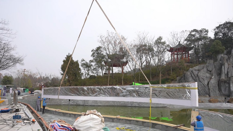 Nanjing Gingko Lake Arowana & Koi Pond Project &ndash; Leyu Case7