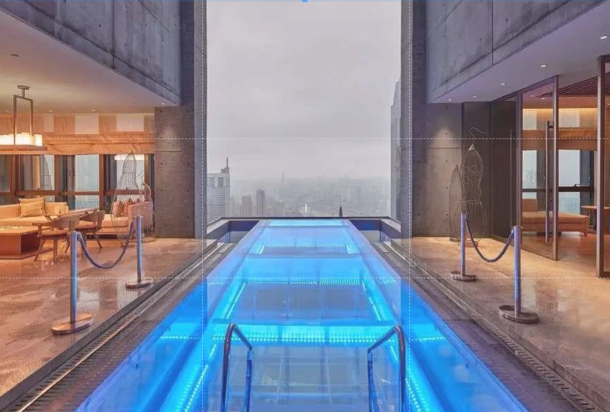 Acrylic swimming pools: the shining pearl of modern pool design