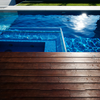 Smooth acrylic swimming pool edge gives a perfect view - Leyu Acrylic Factory 