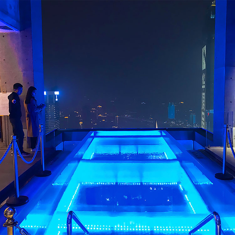 High quality ultra clear acrylic bendable pool wall - Leyu