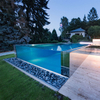 Acrylic Swimming Pool እና በAcrylic Glass Pool የግድግዳ ፓነሎች በኩል ይመልከቱ-leyu Acrylic Factory
