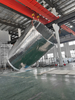 Paggawa at pag-install ng malaking acrylic cylinder - LEYU