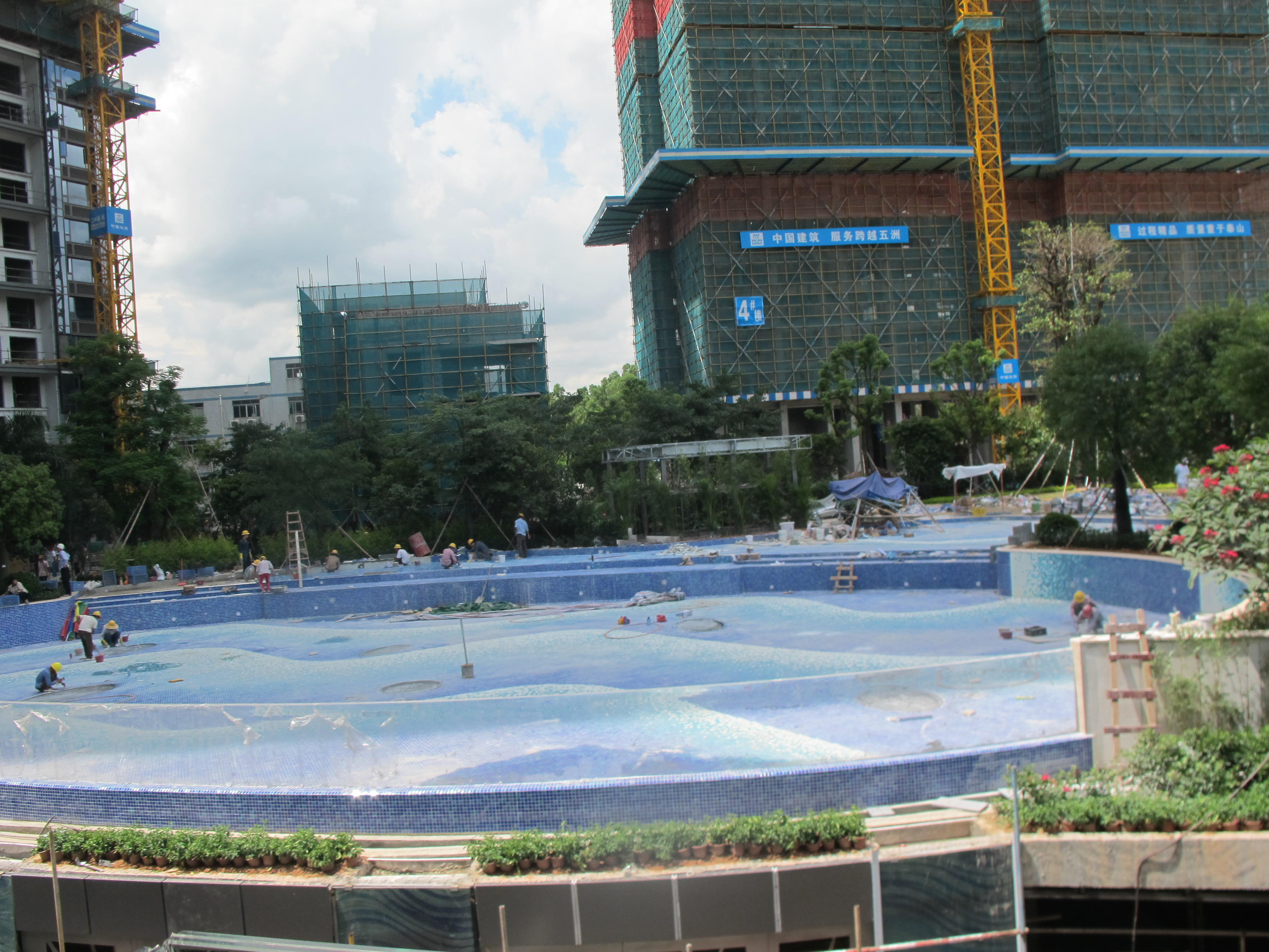 Acrylic Swimming Pool - Installation