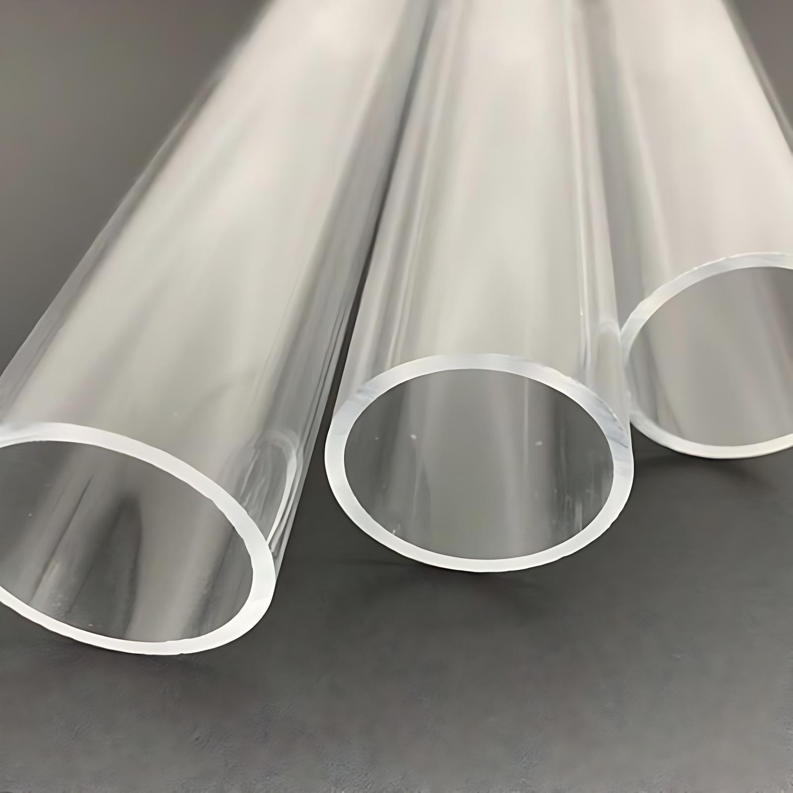 12 Diameter Acrylic Tube | Custom Clear Cast PMMA Tube Manufacturer | LEYU Acrylic
