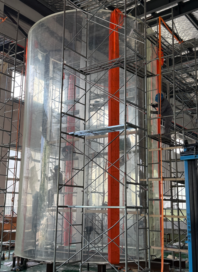 Splicing of cylindrical tank--LEYU