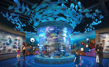 How is acrylic cylinder aquarium made - Leyu