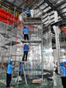 Paggawa at pag-install ng malaking acrylic cylinder - LEYU