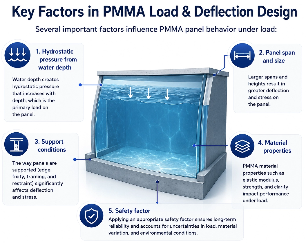 PMMA Load & Deflection Design Guide-Leyu Acrylic