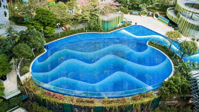 acrylic swimming pool-LEYU